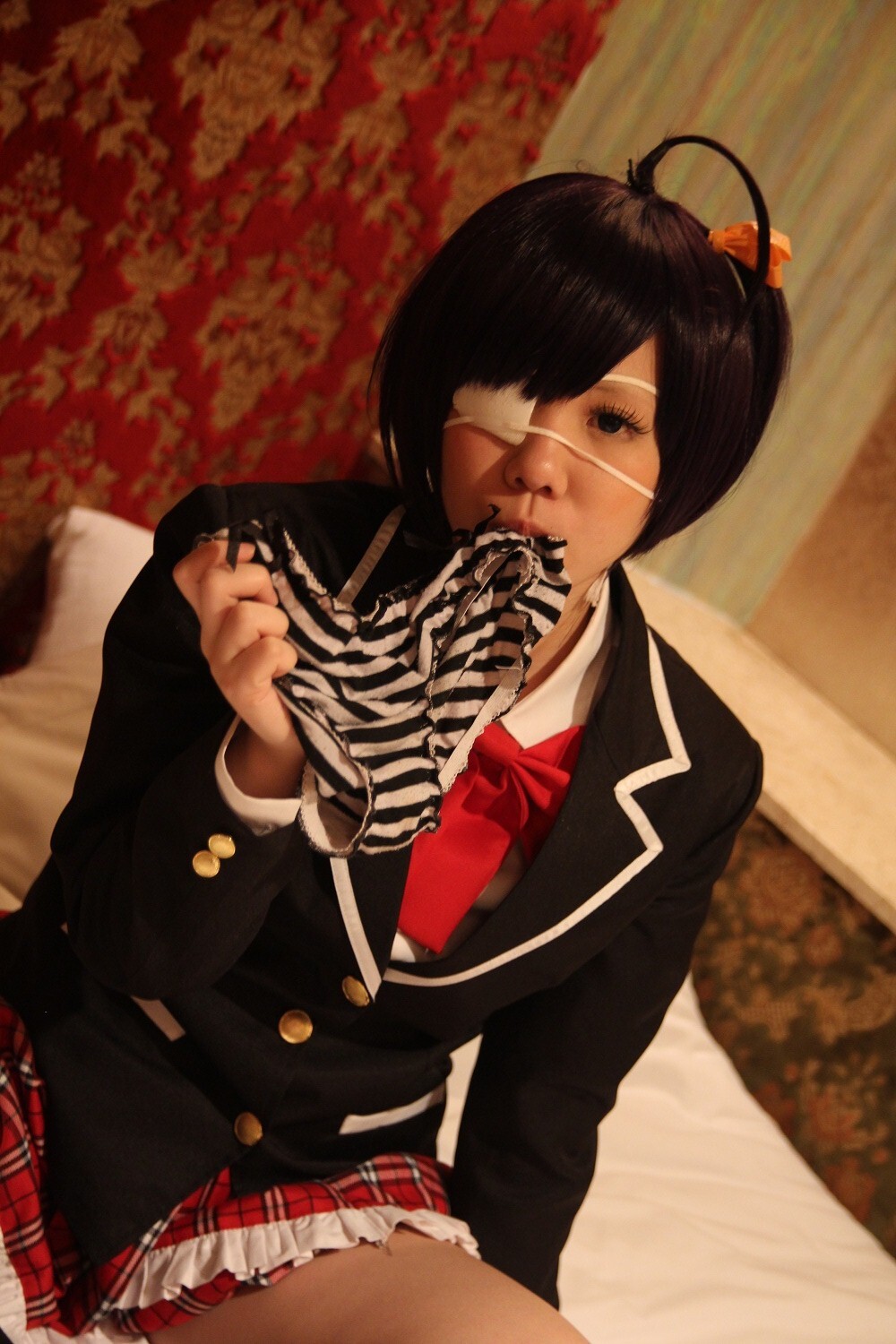 [Cosplay]  Hot Rikka Takanashi from Chuunibyou Demo Koi Ga Shitai